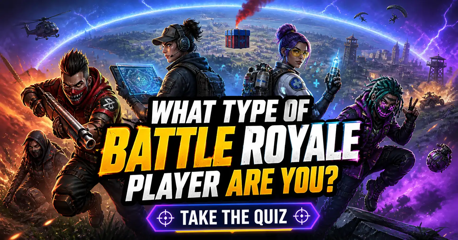 What Kind of Battle Royale Player Are You?